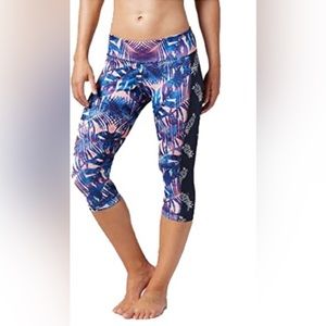 Reebok tropical capris